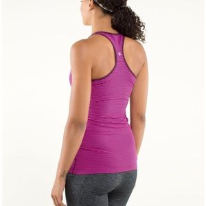 lululemon cool racerback hyper stripe
